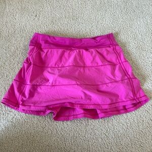 Vibrant Pink LuluLemon Athletic Align Skirt